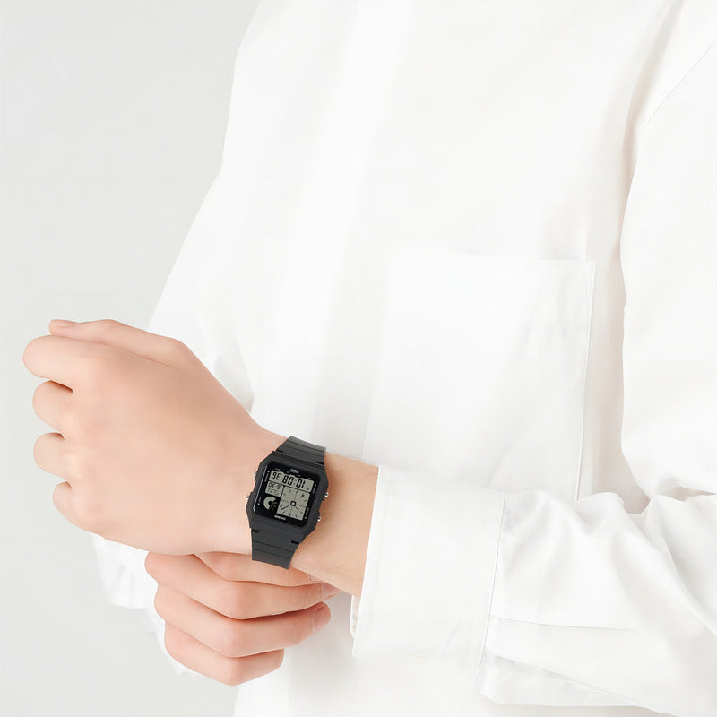 Reloj Unisex Casio Lf-20w-1adf Core Ladies Color De La Correa Negro Color Del Bisel Negro Color Del Fondo Gris
