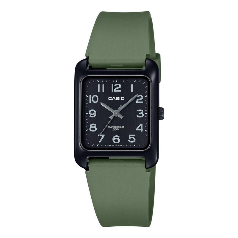 Reloj Casio Unisex Mtp-b175-3b Original Verde Musgo Negro