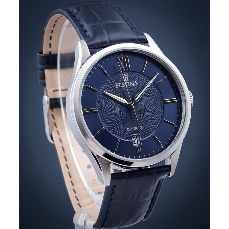 Reloj F20426/2 Festina Hombre Acero Clasico /marisio Azul