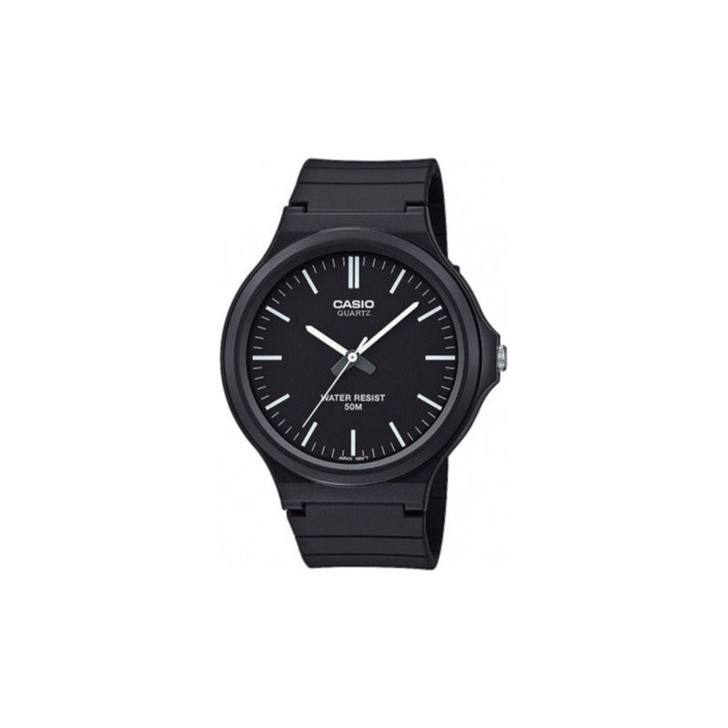 Reloj Casio Quartz Hombre Original Mw-2401-ev Negro
