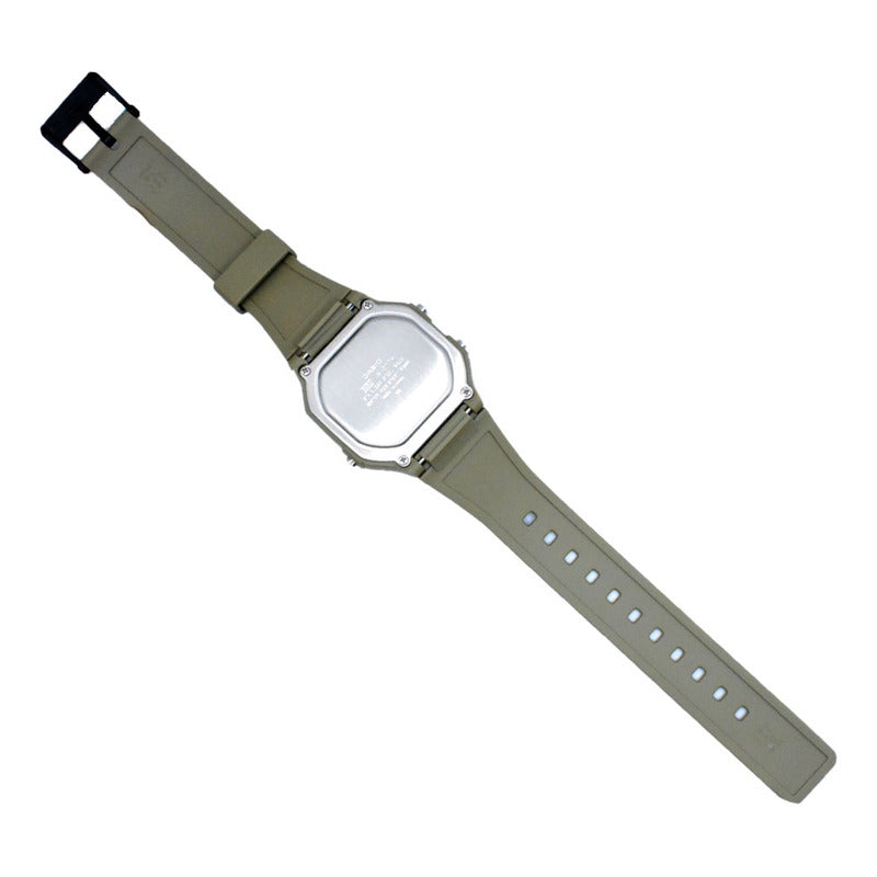 Reloj Digital Casio Para Hombre, Con Correa Y Bisel Marrón Claro Negro