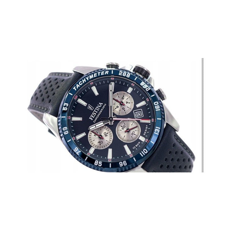 Reloj Festina F20561/2 Chonograph Azul Hombre Azul Oscuro Azul Marino