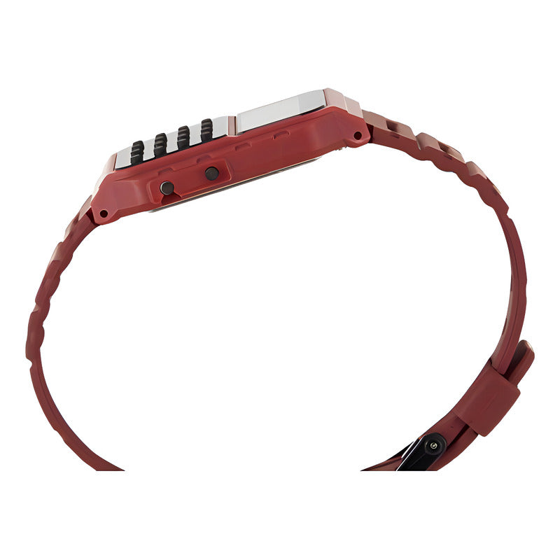 Reloj Calculadora Clasico Casio Ca-53wf-4b Rojo Rojo Wf-4b Surtido