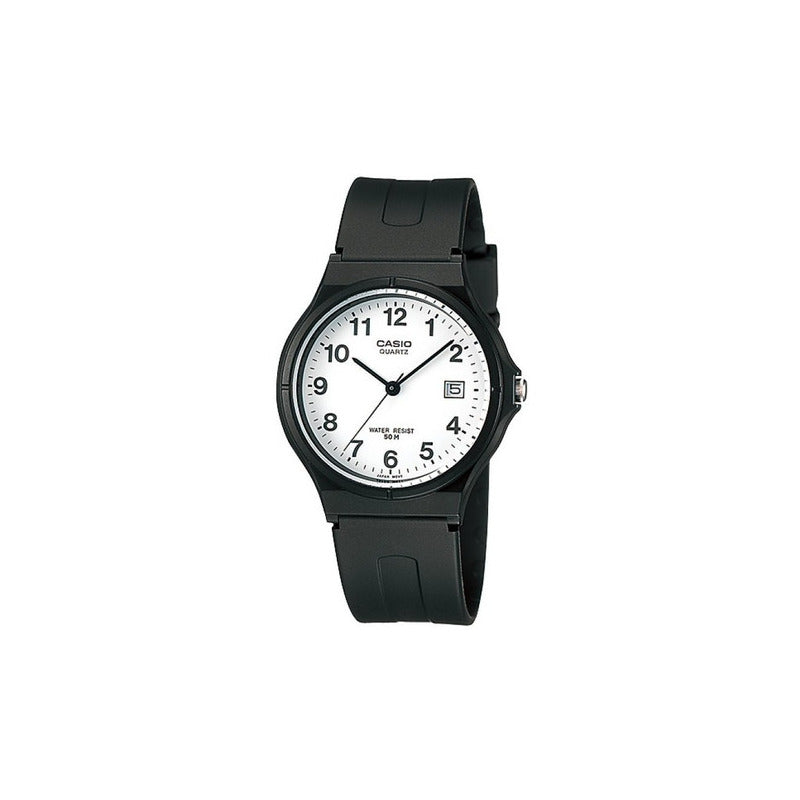Reloj Casio Original Mw-59-7b Hombre Analogico Relojesymas Negro Blanco