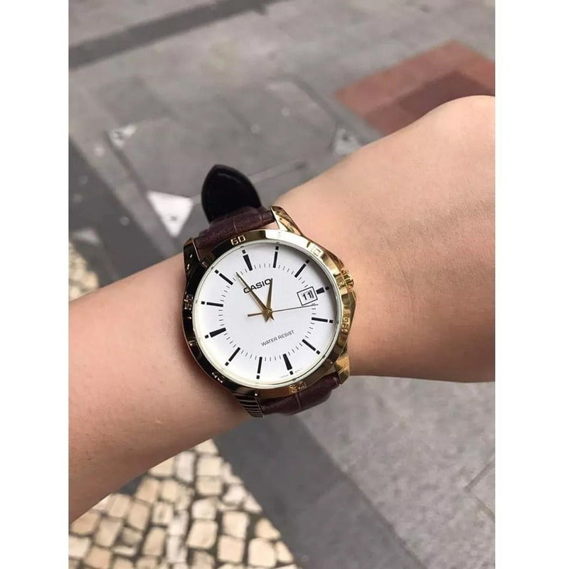 Reloj Casio Hombre Mtp-v004 Colores Surtidos/relojesymas