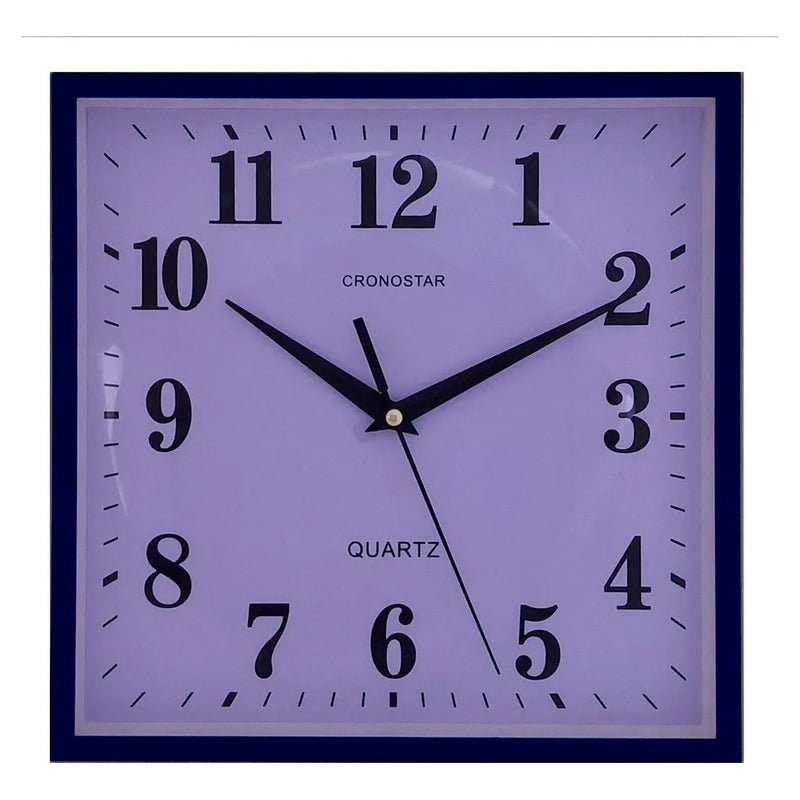 Reloj Mural Plastico 24 Cm Colores Surtidos Relojesymas
