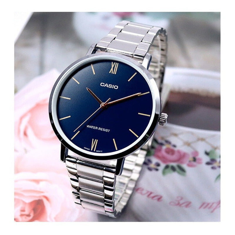 Reloj Casio Metal Dama Ltp-vt01d Coloressurtidos/relojesymas
