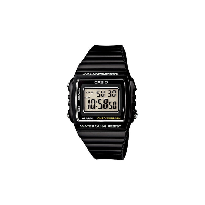 Reloj Casio Original Hombre W-215h-1av 50m Relojesymas Gris Negro