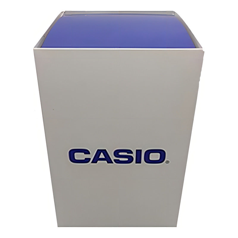 Reloj Casio Mq-24-7b Analógico Unisex De Resina Con Fondo Blanco