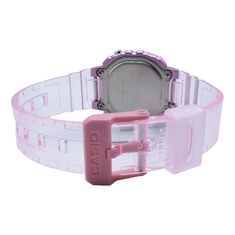 Reloj Casio Core Pop La-20whs-4a Original Rosa Gris