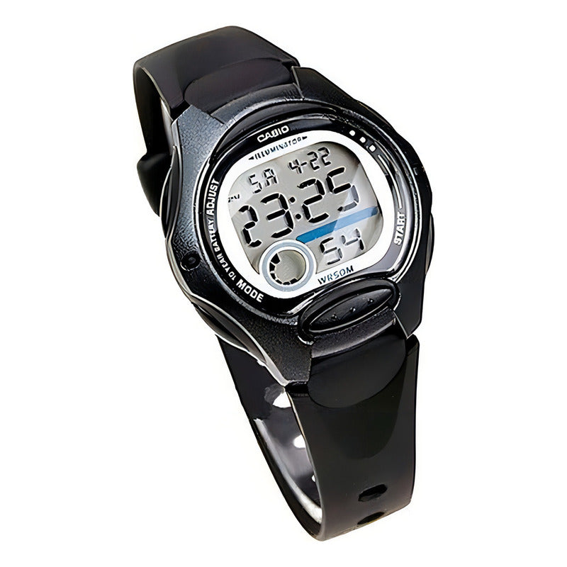 Reloj Casio Lw-200 Color De La Correa Negro 1b