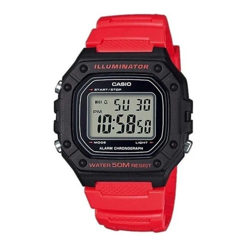Reloj Casio Digital W-218h Colores Surtidos/relojesymas