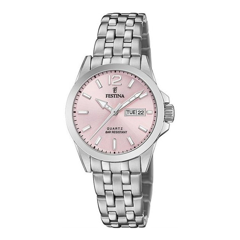 Reloj Festina The Originals F20455 Mujer Relojesymas Plateado Rosa