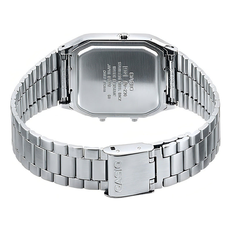 Reloj Pulsera Casio Sapatenis Masculino Con Correa De Acero
