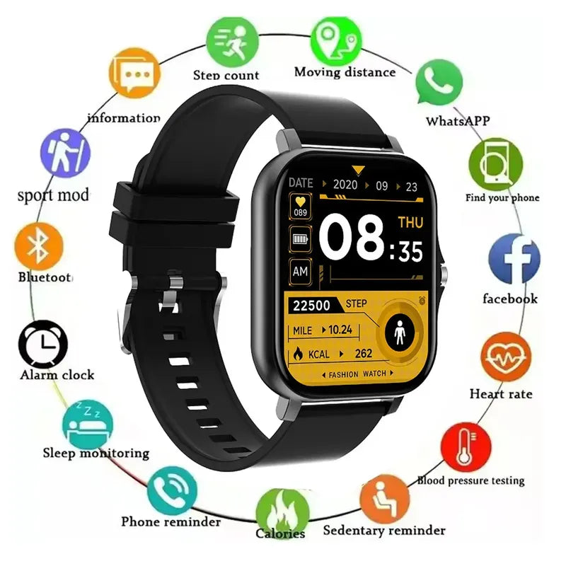 Smart Watch Bluetooth Derwye Negro