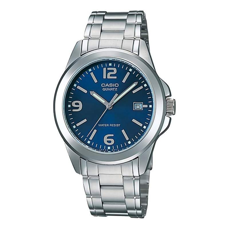 Reloj Casio Hombre Mtp-1215a-2a Surtido Azul 2a
