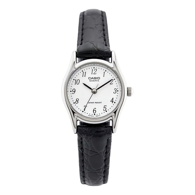 Reloj Casio Mujer Ltp-1094e-7brdf Negro Blanco
