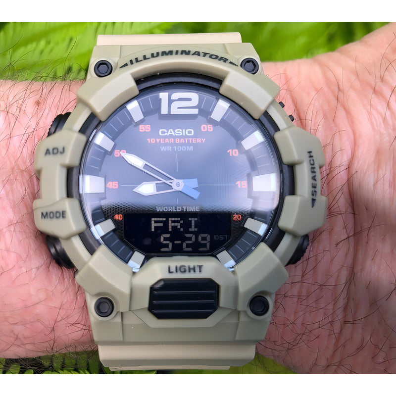 Reloj Casio Hdc-700-3a3vcf 100% Original Y Negro