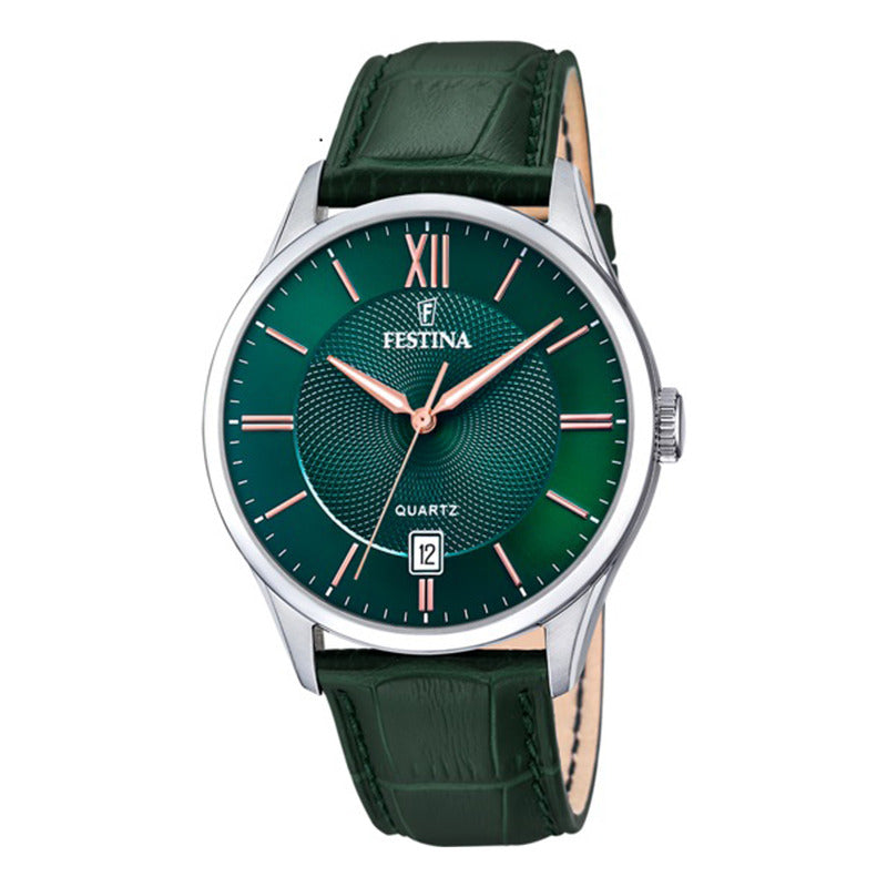 Reloj Festina The Originals F20426/7 Hombre Original Negro Plateado Verde
