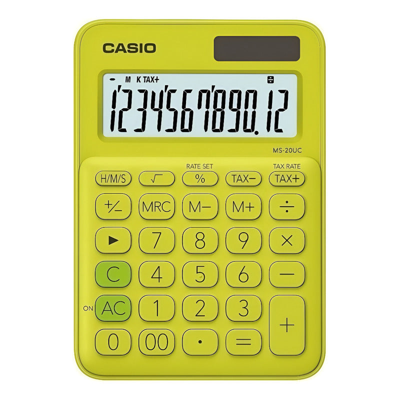 Calculadora Casio Ms-20uc Colores Surtidos