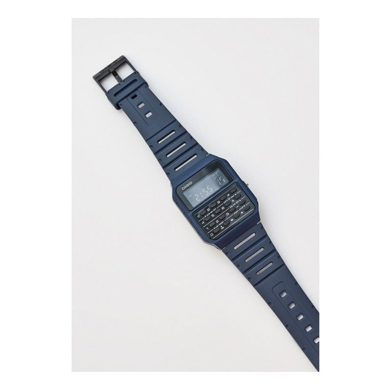 Reloj Calculadora Clasico Casio Ca-53w-1 Relojesymas Azul Wf Azul Wf-2b Surtido