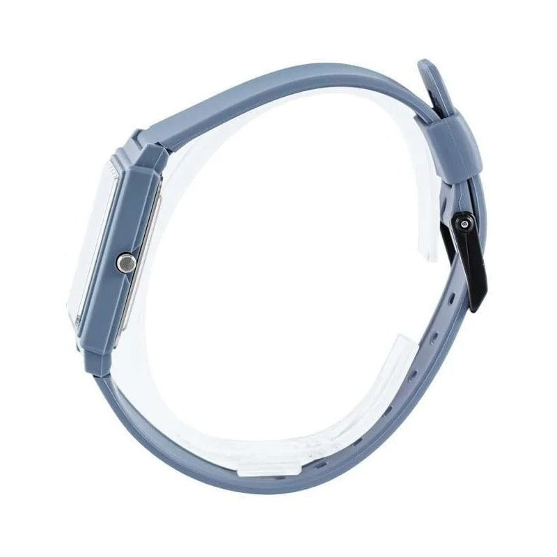 Reloj Casio Mq-38uc-2a2 Analógico Wr Watchcenter Celeste Negro