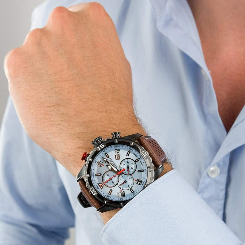 Reloj Festina F20519/1 Marrón Hombre Negro Azul Claro