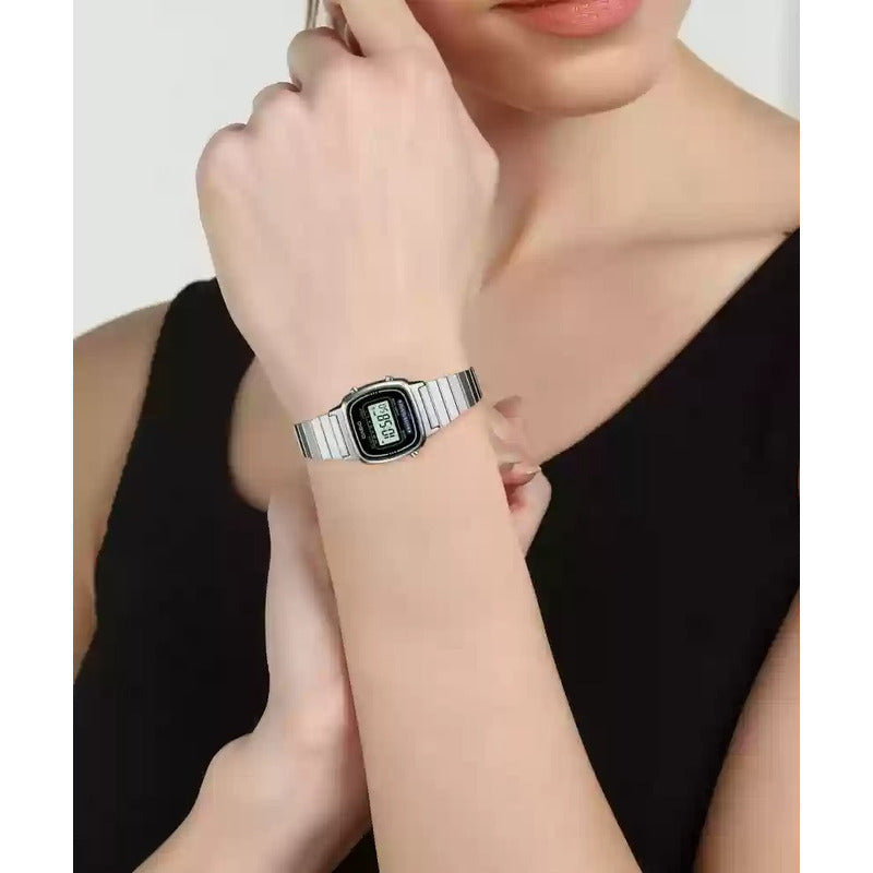 Reloj Dama Casio Retro Vintage La670 - 100% Original Cfmx Negro