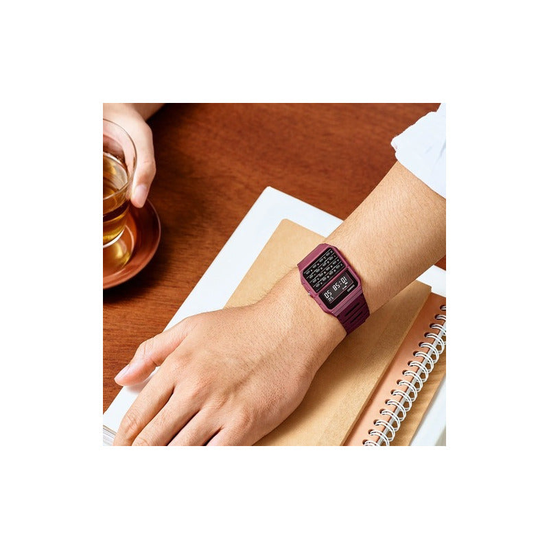 Reloj Calculadora  Casio Ca-53w-1 Relojesymas Rojo Wf-4b Rojo Wf-4b Surtido