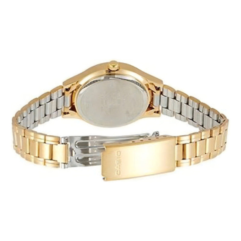 Reloj Casio Mujer Ltp-1128n-9ardf Dorado