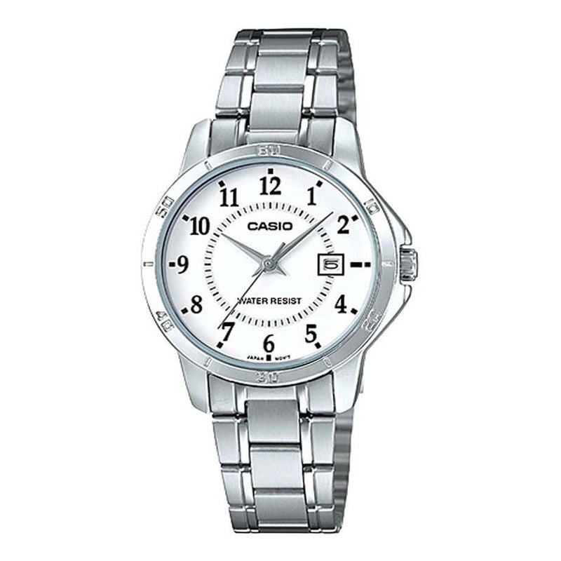 Reloj Casio Mujer  Ltp-v004d Colores Surtos/relojesymas