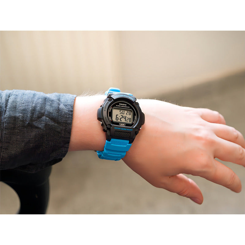 Reloj Casio W-219h-2a2eaf Azul