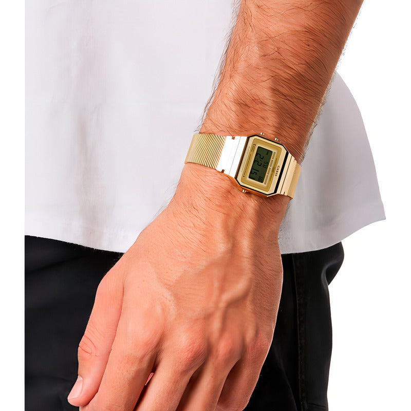 Reloj Hombre Casio A-700wmg-9a Digital Dorado