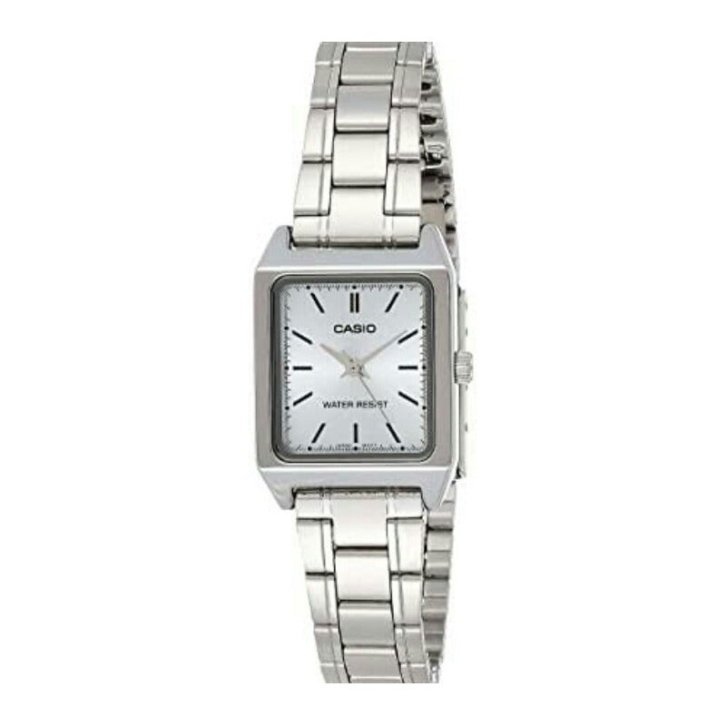 Reloj Casio Dama Ltp-v007d-7e, Acero Plateado