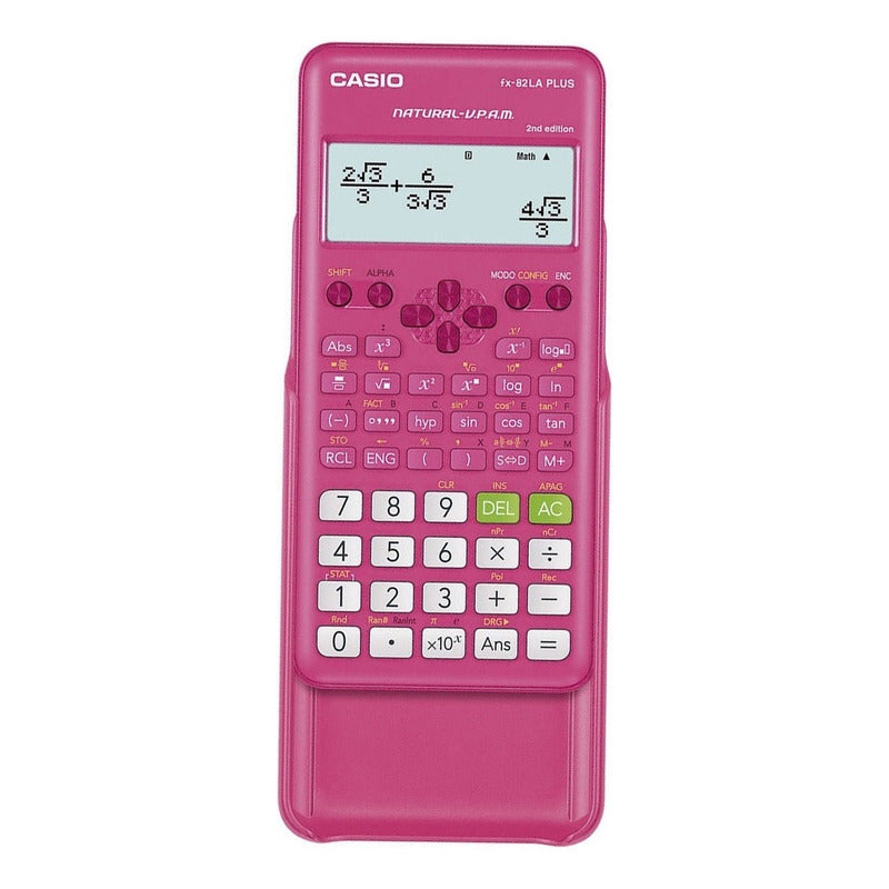 Calculadora Casio Cientifica Fx-82laplus2-pk Plus Color Rosa