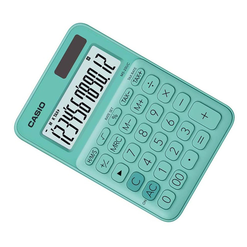 Calculadora Casio Ms-20uc Colores Surtidos