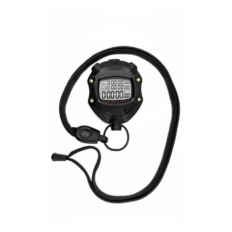 Cronometro Casio Hs-80tw Negro 100 Laps Digital