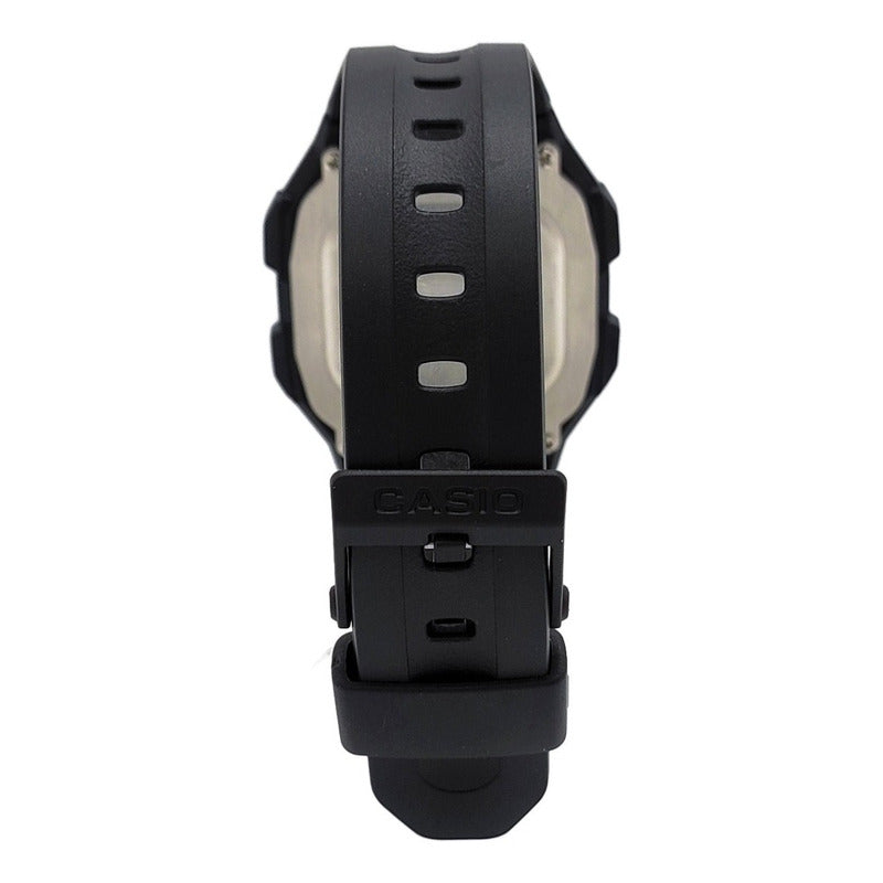 Reloj Deportivo Casio F-201wa-9a Original Negro Negro/marrón Gris