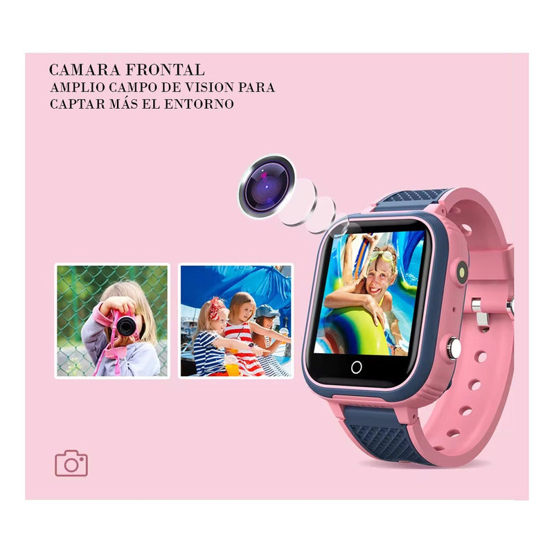 Reloj Smartwatch Lt21-bl Gps Niños C Internet 4g Celeste Celeste/gris Gris