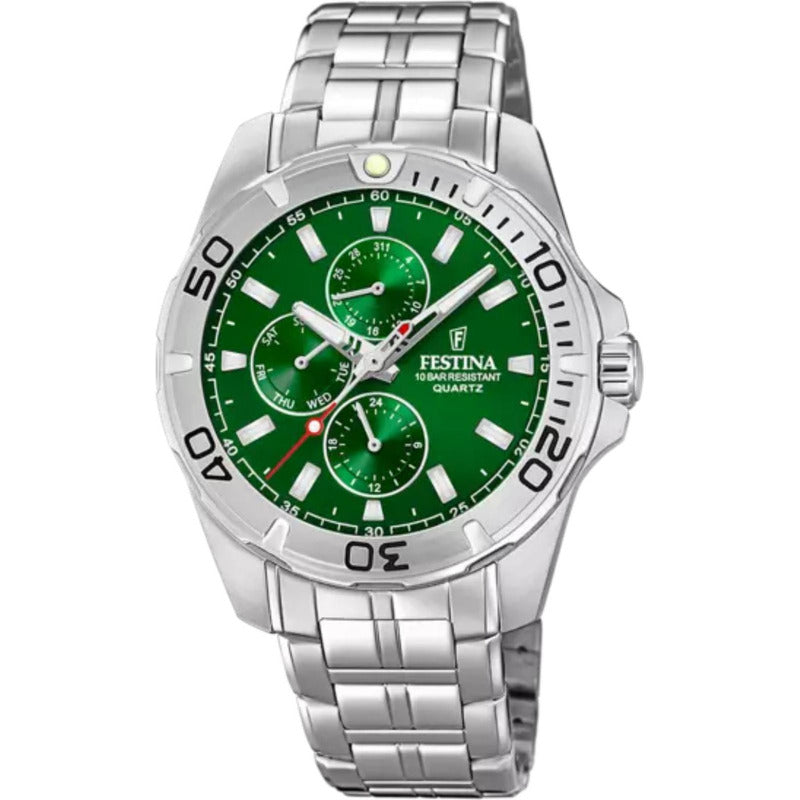 Reloj Para Hombre Festina F20445/7 F20445/7 Plateado