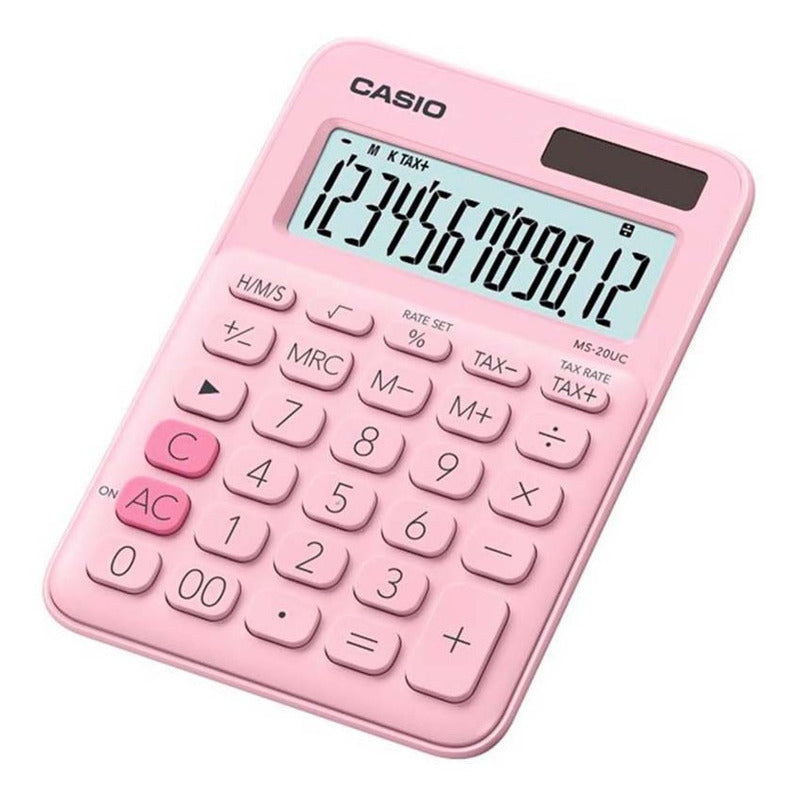Calculadora Casio Ms-20uc Colores Surtidos