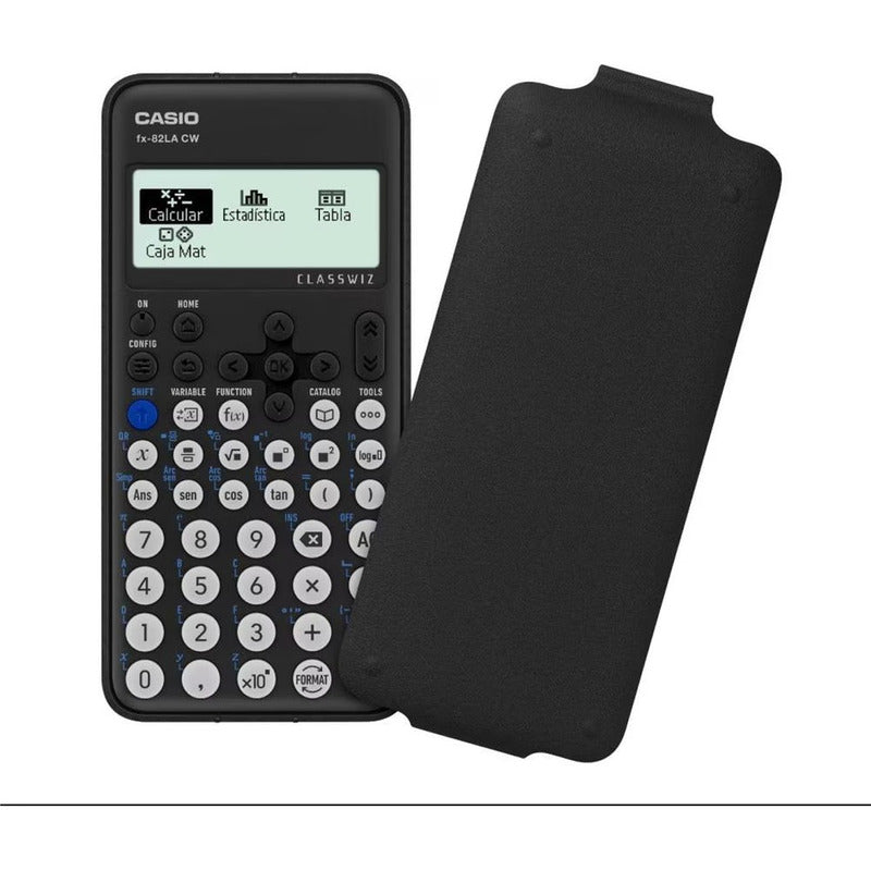 Calculadora Científica Casio Classwiz Fx-82cw Color Negro  Negro