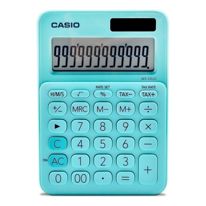 Calculadora Casio Ms-20uc Colores Surtidos Calipso Gn