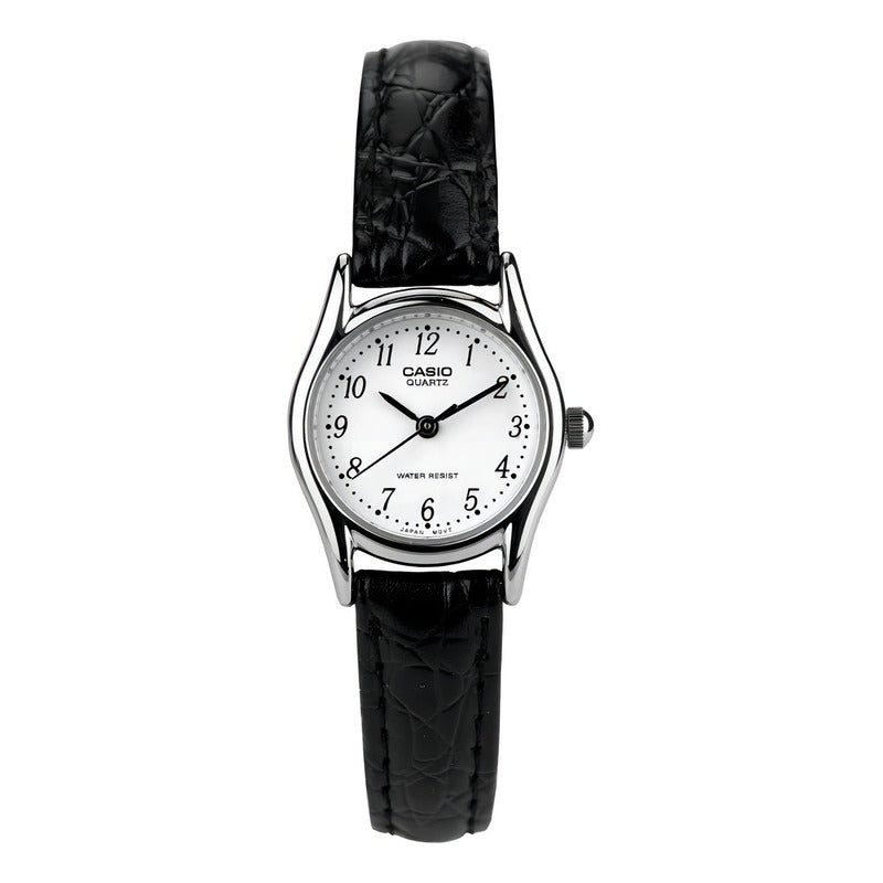 Reloj Casio Mujer Ltp-1094e-7brdf Negro Blanco