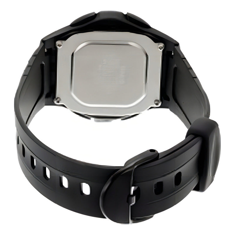 Reloj Casio De Caballero F-200w-1adf Color De La Correa Negro