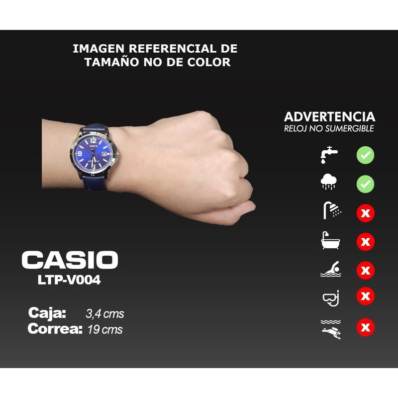 Reloj Casio Mujer Ltp-v004 Colores Surtidos/relojesymas