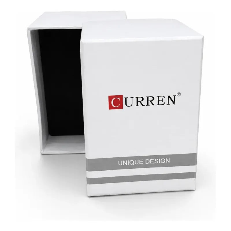 Reloj Para Mujer Curren 9113-4 Kree4504 Dorado Dorado Negro