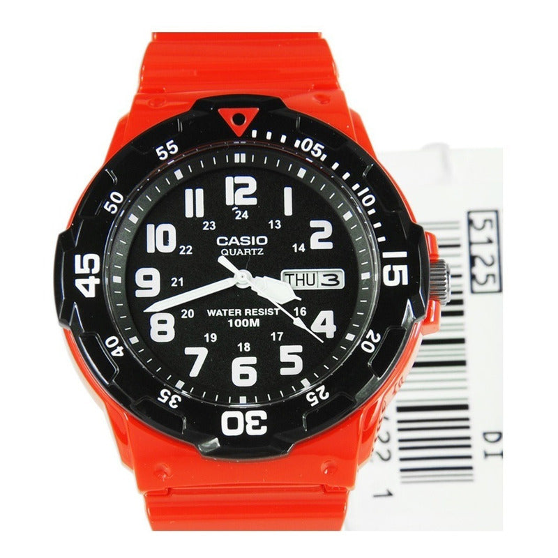 Reloj Casio Hombre Mrw-200hc-4b Relojesymas Rojo