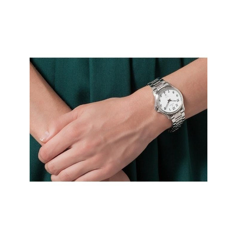 Reloj Festina Mujer Acero F16748/1 Clasico Original Plateado Blanco