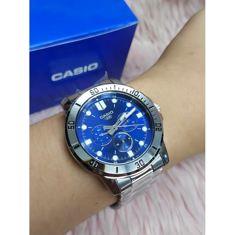 Reloj Casio Mtp-vd300d-2e De Hombre ORIGINAL